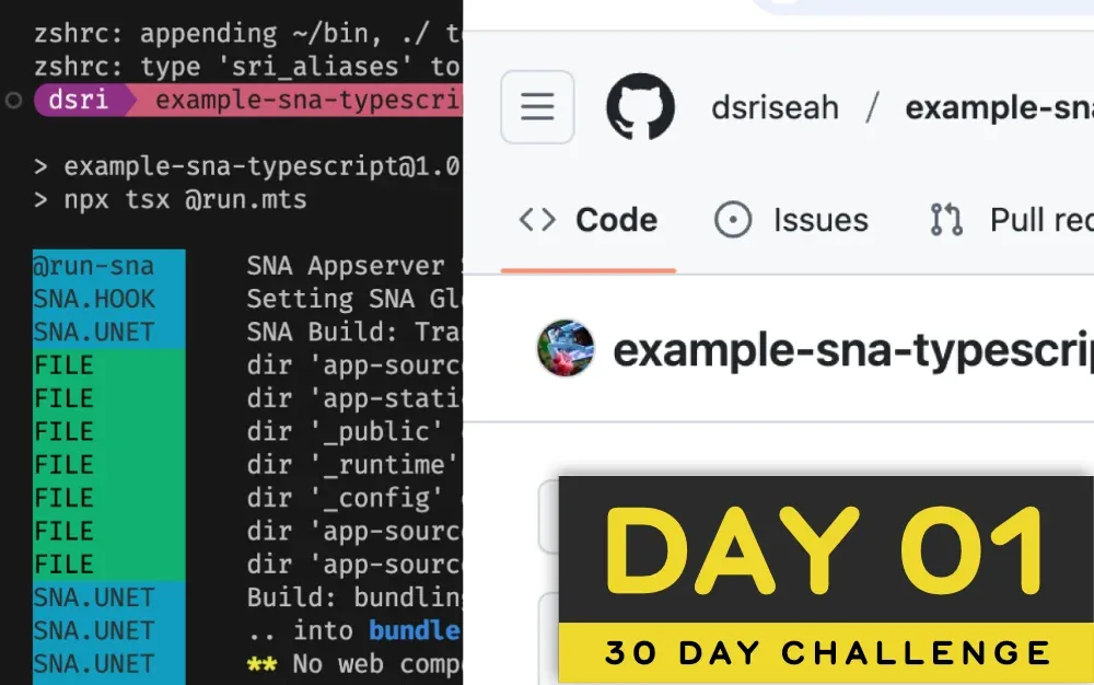screenshot of terminal output and github repo (full size image)