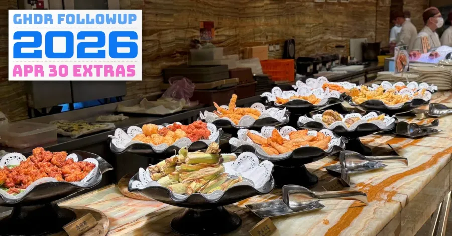 Photo of a hotel buffet in Taichung, Taiwan